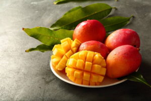 delicious indian organic sweet ripe mangoes